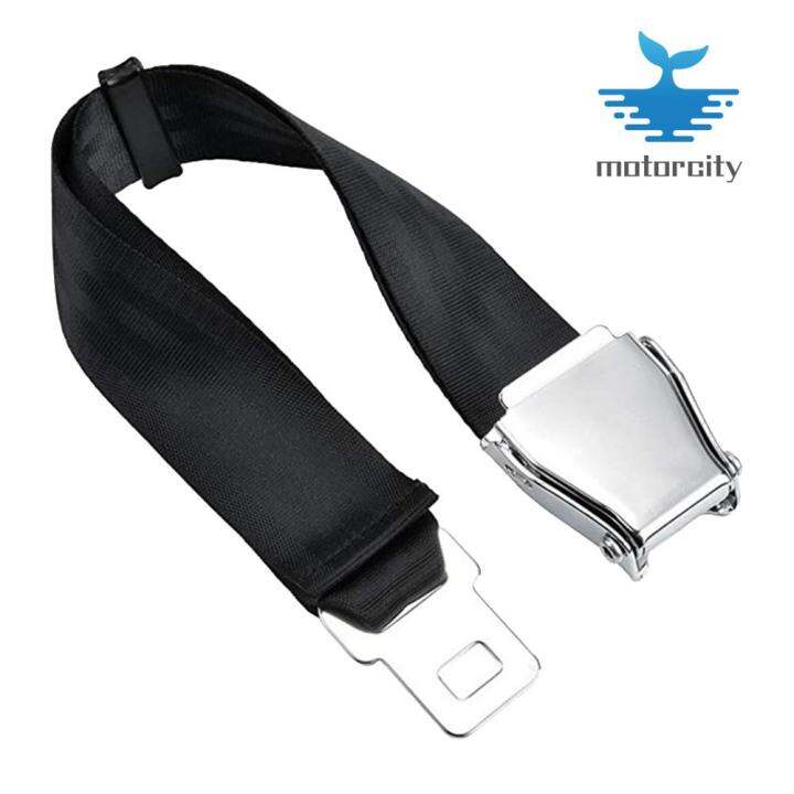 Retractable Aircraft Airplane Safety Seat Belt Extension Extenders