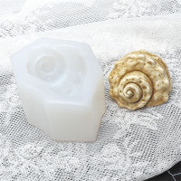 Plaster Mold Conch Shape Aromatherapy Mold Silicone Candle Mold Silicone Cake Mold Conch Shape Candle Mold