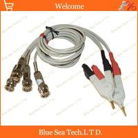 ✺ 1 pcs High precision Insulated Kelvin four line test clipLCR digital electric bridge test cable Clip LCR meter