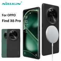 เคส สำหรับ OPPO Find X6 Pro Nillkin Frosted Shield Pro ฝาครอบแม่เหล็กเคสสำหรับ OPPO Find X6 ทำงานบน MagSafe