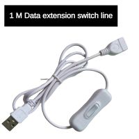 RYRA kabel ekstensi USB 100cm aksesori adaptor kabel Data USB Male-to-master ekstensi kabel ON/OFF dengan sakelar baru