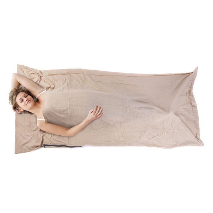 portable-lightweight-sleeping-bag-envelope-cotton-travel-outdoor-travel-camping-hiking-sleeping-liner-lazy-bag