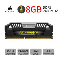 ใหม่สำหรับ Corsair VENGEANCE Pro 8GB DDR3 OC 2400MHz PC3-19200U DIMM หน่วยความจำ RAM สำหรับพีซีตั้งโต๊ะ