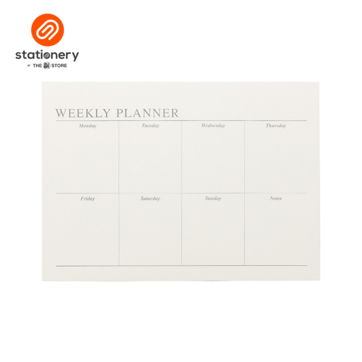 Weekly Desk Planner A4 Lazada PH