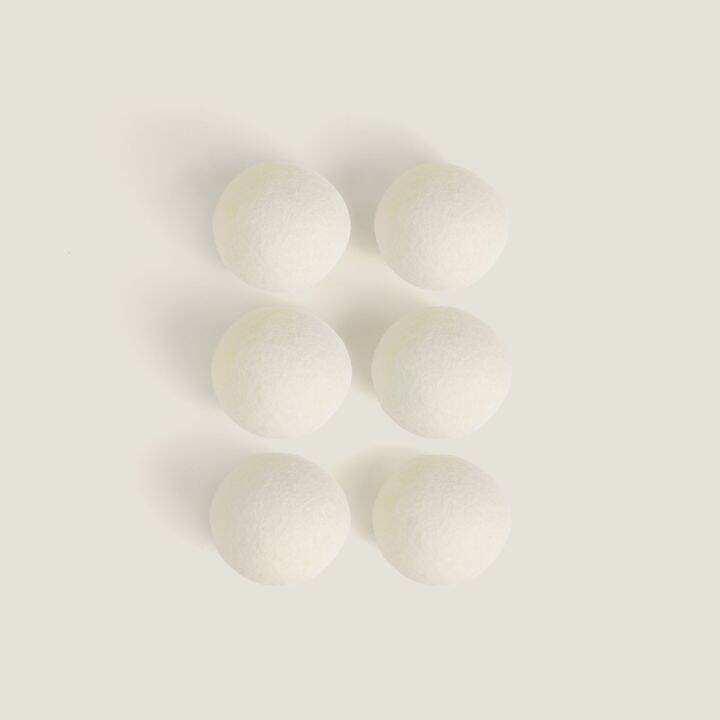 OKOK MART Unbleached Wool Ball Dryer Ball Dryer Wool Ball Lazada