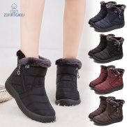 Women s Cold Weather Boots Plush Lined Waterproof Winter Boots Warm