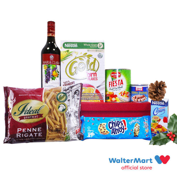 WALTERMART Delightful Indulgence Christmas Basket Lazada PH