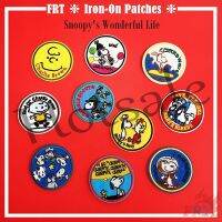 【hot sale】 ☂ B15 ☸ Cartoon：Snoopys Wonderful Life Patch ☸ 1Pc Diy Sew on Iron on Badge Patches(Snoopy - Series 10)