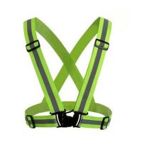 Highlight Reflective Straps Night Running Riding Clothing Vest Adjustable Safety Vest Elastic Band for Adults and Children Vests