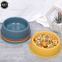 1pcs Pet Single Bowl PP Multi-Purpose Puppy Drinker Feeder Cat Dog Food Bowls Lightweight Non-slip Feeding Dish Pets Accessories