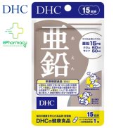 DHC Kẽm Viên Uống DHC ZinC Nhật Bản tăng miễn dịch, giảm mụn và rụng tóc