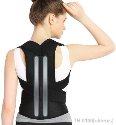 ¤๑○ Corretor de postura e coluna para homens mulheres cinta apoio as costas espartilho terapia ombro má postura cinto correção