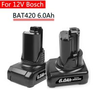 lffa33 12V Bosch 6.0Ah Li-ion BAT420 Replacement Battery for Bosch BAT411 BAT412 BAT413 BAT414 10.8V Battery Cordless Power Tools