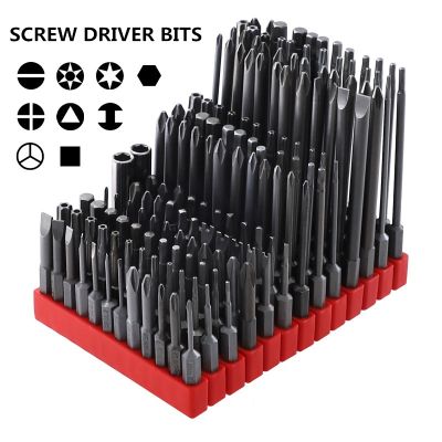 【cw】 12PCS/Set 1/4 quot; 50 75 100mm S2 Alloy Screw Driver Bits Magnetic Set Electric Screwdriver Bit Socket Dropshipping 【hot】 !