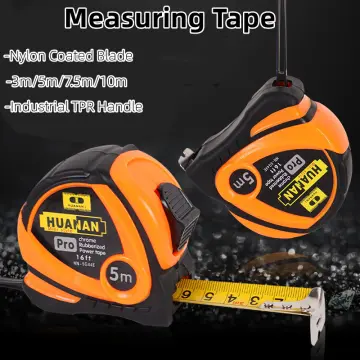 Small Tape Measure Retractable Pocket Tape Measure Keychain 6foot 2M  Stainless