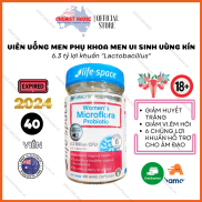 Viên uống men phụ khoa Life Space Womens Microflora Probiotic cân bằng hệ