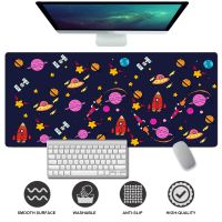 fashion Anime mouse pad space universe extended mousepad spacecraft