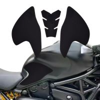 Motorcycle Tank Clear Pad Knee Grip Decals Transparent Leather Stickers Fits For DUCATI Monster 821 2015-2020