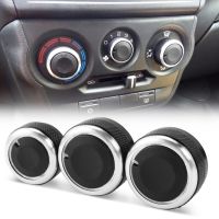 【CW】 3pcs aluminium alloy Air Conditioning Installation heat control knob Knob Lada Granta car accessories