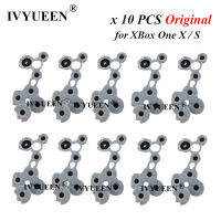 IVYUEEN 10 PCS สำหรับ X One X S Slim Controller Original Conductive ปุ่มยาง Contact Pad อุปกรณ์ซ่อมทดแทน