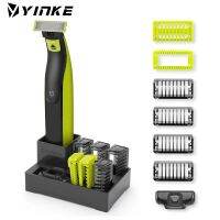 YINKE Guide Comb Guards for Philips One Blade QP2520 QP2530 QP2620 Face Hair Clippers Beard Trimmer Replacement Kit with Holder