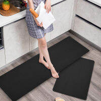 Oil-proof PVC Kitchen Floor Cars Non-slip Rug Kitchen Mat Easy To Clean Foot Pad Long Strip Doormat Bathroom Floormat