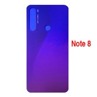 สำหรับ Xiaomi Redmi Note 8ฝาหลังหน้าจอโทรศัพท์แบตเตอรี่สำหรับ Redmi Note8ด้านหลังประตูหลังปลอกหุ้มเลนส์กล้องถ่ายรูปกาวแทนที่ LHG3765