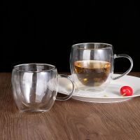 (Allen Cook)ใส Drinkware แก้วเบียร์นมเอสเพรสโซ่แก้วไวน์ล้างถ้วยแก้วคู่ชากาแฟ