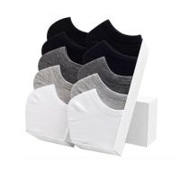 Socks Uni Low Cut Sock Ankle Stocking Plain Stokin Men Women White Grey Black Simple