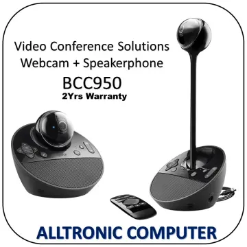 Logitech Video Conferencing Camera - 13 Megapixel - 60 fps - Matte Bla