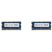 2X DDR2 2GB Laptop Memory Ram 1066Mhz PC2 8500 SODIMM 1.8V 200 Pins for Intel AMD Laptop Memory