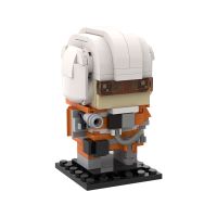 LEGO BZB MOC Space Wars Movie Role Snowspeeder Luke Character Model Assembly Building Blocks Children Educational DIY Kids Toys Gift