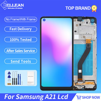ทดสอบ6.5นิ้วสำหรับ Samsung Galaxy A21จอแสดงผล Touch Screen Digitizer สมัชชาสำหรับ Samsung A215เปลี่ยนจอแอลซีดีจัดส่งฟรี