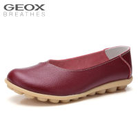 GEOX_รองเท้าผู้หญิง Geox รองเท้าผู้หญิง สไตล์โลเฟอร์ สีดำ สบายมาก ใส่สบายทั้งวัน