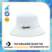 Converse หมวก หมวกบักเก็ต หมวกปีกรอบ หมวกสีขาว คอนเวิร์ส Hat Indissoluble Bucket Hat 1251324S2WTXX WH (990)