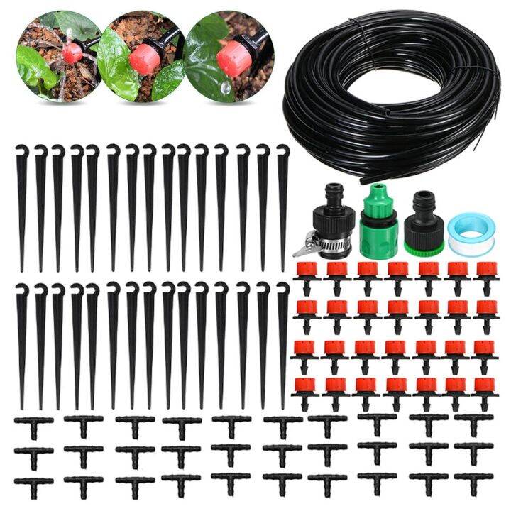 OXG Garden 100ft Drip Hose Irrigation System Distribution Tubing