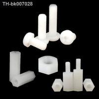 ❃  50pcs M3 M4 White Nylon Plastic Hex Standoff Hexagon Pillar Male-Female Female Spacer Phillips Screw For PCB Board Motherboard