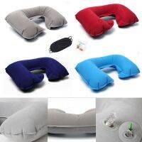 Outdoor Support Cushion Inflatable U Neck Eyeshade Earplugs