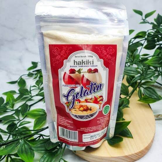 HAKIKI GELATINE Powder Halal pack 100g Lazada Indonesia