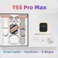 ใหม่ล่าสุด watch T55 promaxนาฬิกาอัจฉริยะสมาร์ทวอชท์โทรออก-รับสายได้ ตั้งรูปหน้าจอได้เปลี่ยนธีมหน้าจอได้/CKL