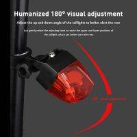 2023 NEW Cycling Taillight Waterproof No Battery Magnetic Self-powered Bike Rear Light No Charge To LED Tail Bicycle Accessorie Equipment