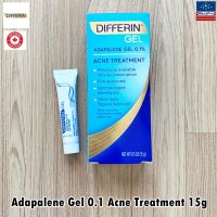 Acne Treatment 15 g ดิฟเฟอริน เจล แต้ม สิว ไม่ทำให้ผิวแห้ง