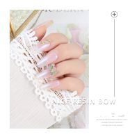 New Butterfly Jewelry manicure alloy full drill imitation ribbon bow nail drill three dimensional special shaped drill