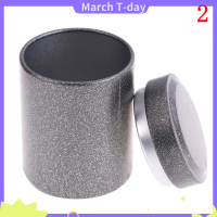 March 1PC ขนาดเล็ก stash Jar Airtight กลิ่น PROOF ทนทานหลาย-ใช้ภาชนะสมุนไพรโลหะ