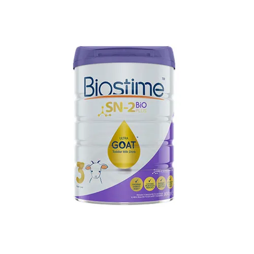 Sữa Dê Biostime Sn-2 Bio Plus Ultra Goat dành cho trẻ phát triển toàn diện hộp 800g