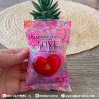 ก้อนเล็ก 30 กรัม หัวใจสบู่กุหลาบแคร์สปา มาดามเฮง Care Spa Rose Soap Madame Heng