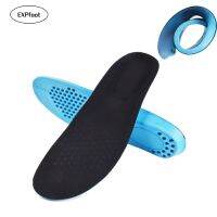 【YF】 PU Sport  Memory Cushioning Insole Breathable Absorbent Insoles for Men and Women Shoes Slow Rebound Deodorization