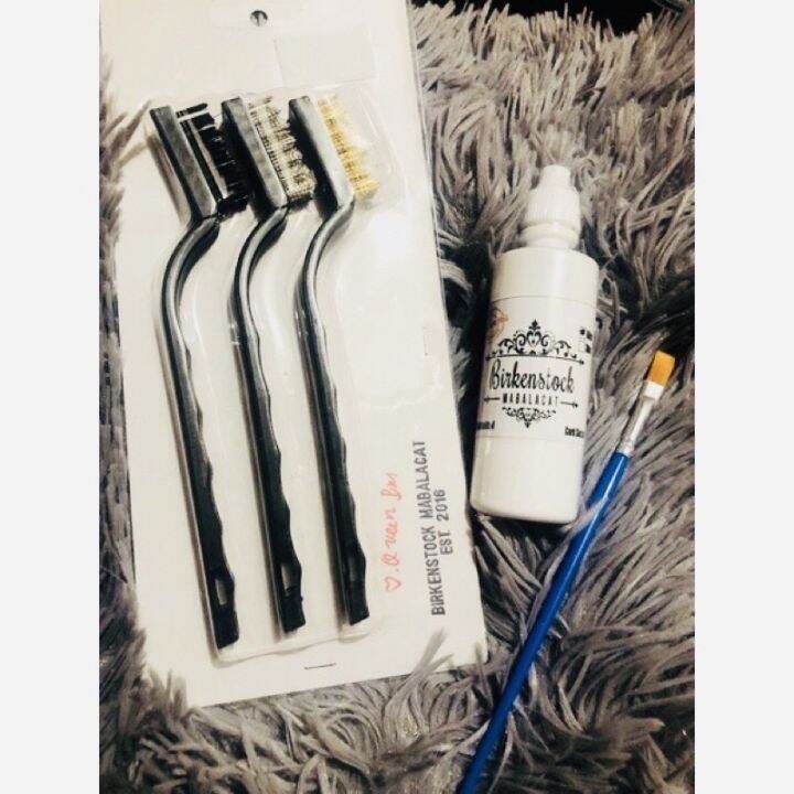 BIRKENSTOCK MABALACAT’s CORK SEALANT 60 ML AND FOOTBED CLEANING BRUSH