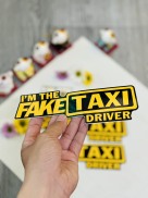 Tem Dán Taxi hoặc Grab