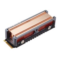 JEYI Good Wing Fin Cold Q150 All Copper Aluminum Alloy M.2 Ssd Solid State Hard Drive Computer Radiator Fin Cold Q150